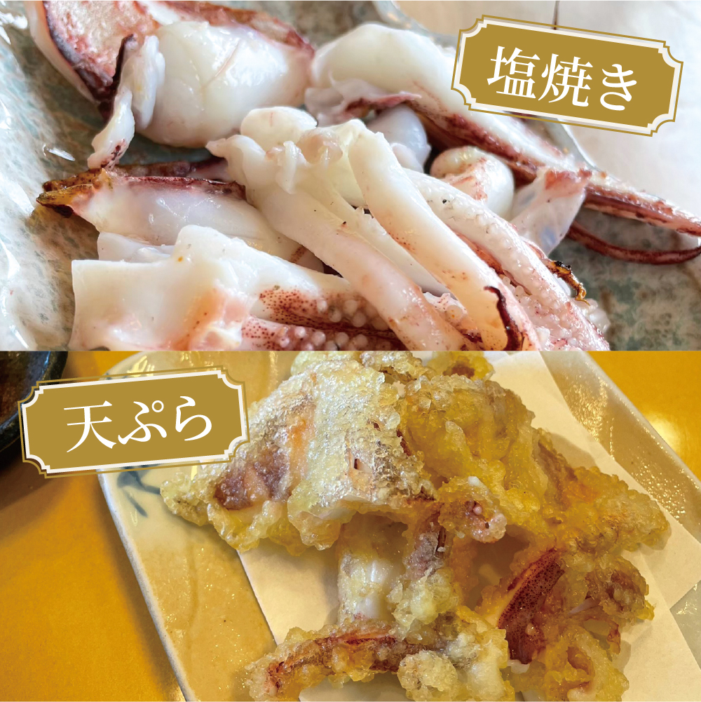 白イカの姿造り Sサイズの画像19